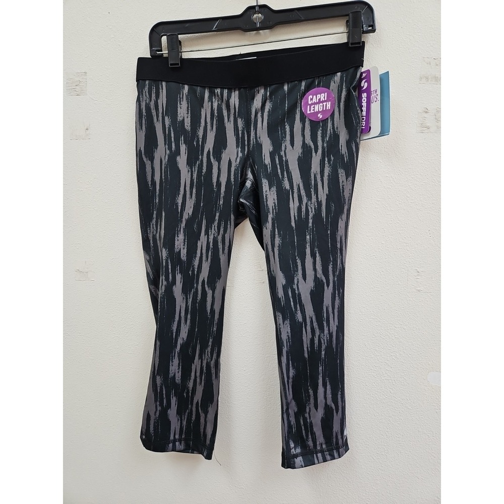 Soffe Dri Jr Capris Leggings Medium Low Rise NWT